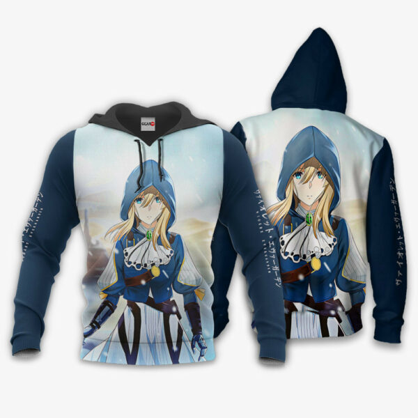 Violet Evergarden Hoodie Custom Anime Merch Clothes 3