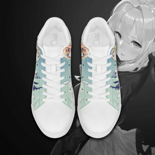 Violet Evergarden Skate Shoes Custom Anime Sneakers For Fan 4