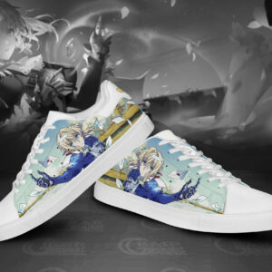 Violet Evergarden Skate Shoes Custom Anime Sneakers For Fan 6