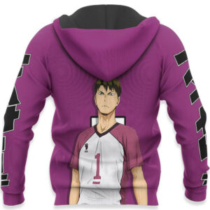 Wakatoshi Ushijima Hoodie Custom Haikyuu Anime Merch Clothes 10