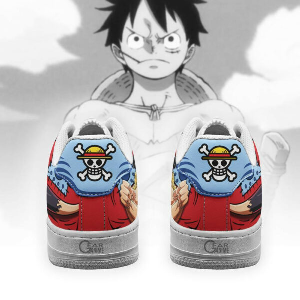 Wano Arc Luffy Air Shoes Custom One Piece Anime Sneakers 3