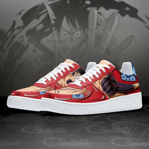 Wano Arc Luffy Air Shoes Custom One Piece Anime Sneakers 2