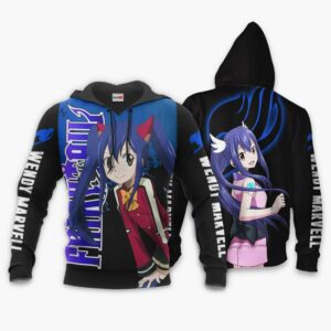Wendy Marvell Hoodie Fairy Tail Anime Merch Clothes 8