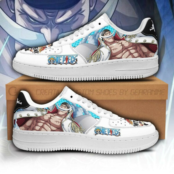Whitebeard Air Shoes Custom Anime One Piece Sneakers 1