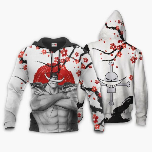 Whitebeard Pirates Hoodie Custom Japan Style One Piece Anime Shirt 3