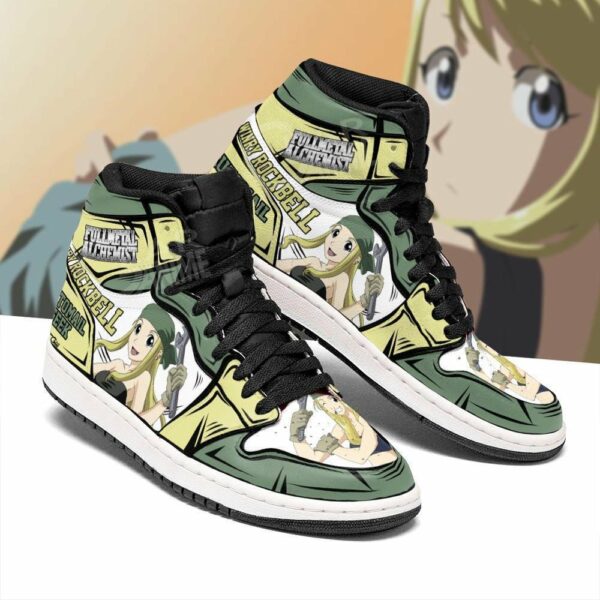 Winry Rockbell Fullmetal Alchemist Shoes Anime Custom Sneakers 2