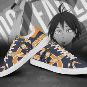 Yamaguchi Tadashi Skate Shoes Custom Haikyuu Anime Sneakers 6