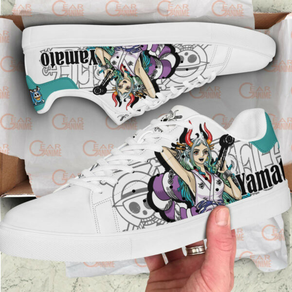 Yamato Skate Shoes Custom Anime OP Shoes 2