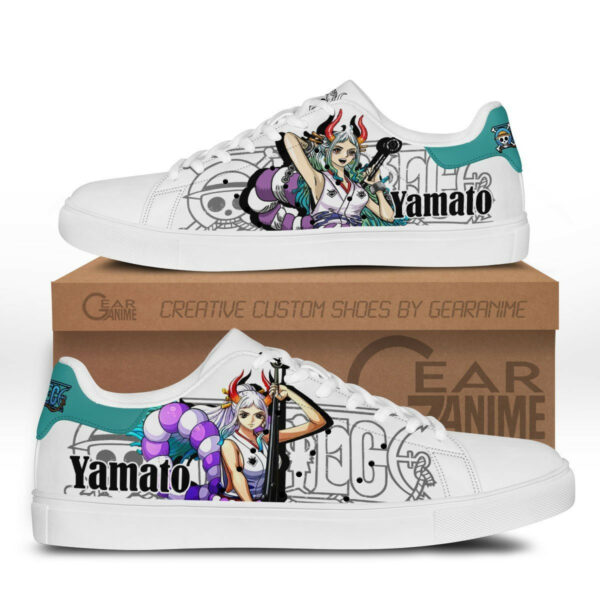 Yamato Skate Shoes Custom Anime OP Shoes 1