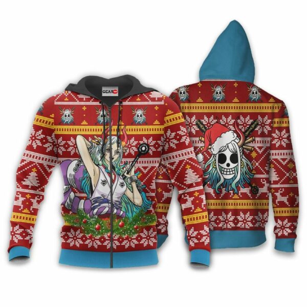 Yamato Ugly Christmas Sweater Custom One Piece Anime XS12 2