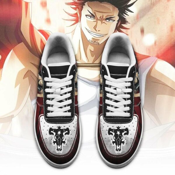 Yami Sukehiro Shoes Black Bull Knight Black Clover Anime Sneakers 2