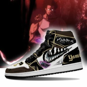 Yami Sukehiro Shoes Custom Sword Black Clover Anime Sneakers 6