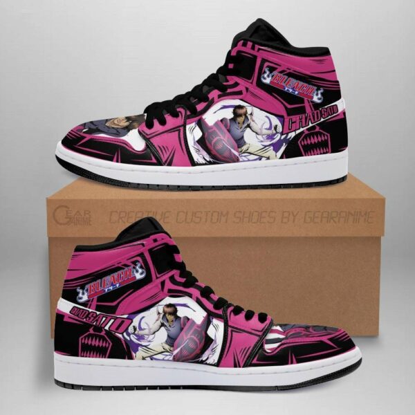 Yasutora Sado Shoes Custom Bleach Anime Sneakers Fan Gifts Idea 1