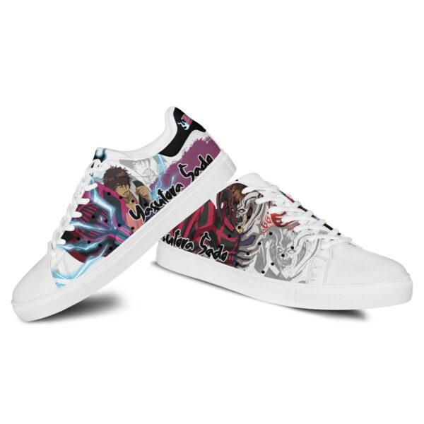 Yasutora Sado Skate Shoes Custom Anime Bleach Shoes 3