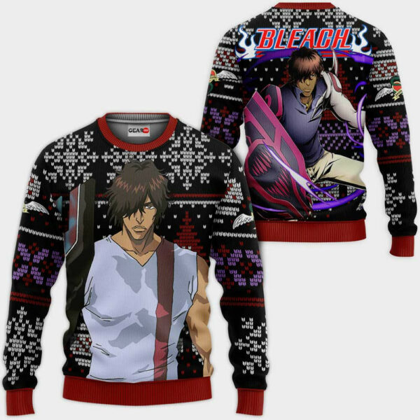 Yasutora Sado Ugly Christmas Sweater Custom BL Anime XS12 1