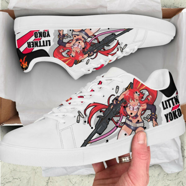 Yoko Littner Skate Shoes Custom Tengen Toppa Gurren Lagann Anime Sneakers 2