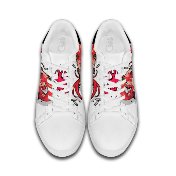 Yoko Littner Skate Shoes Custom Tengen Toppa Gurren Lagann Anime Sneakers 4