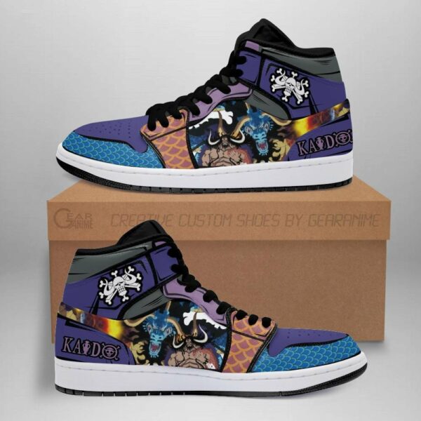 Yonko Dragon Kaido Shoes Custom Anime One Piece Sneakers 1