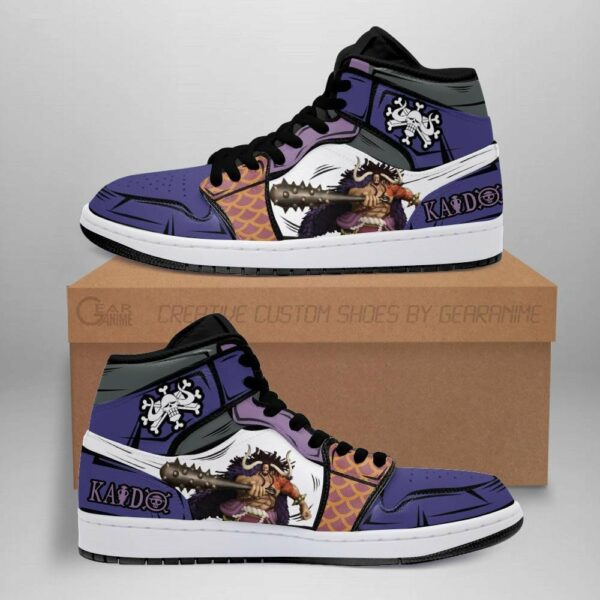 Yonko Kaido Shoes Custom Anime One Piece Sneakers 1