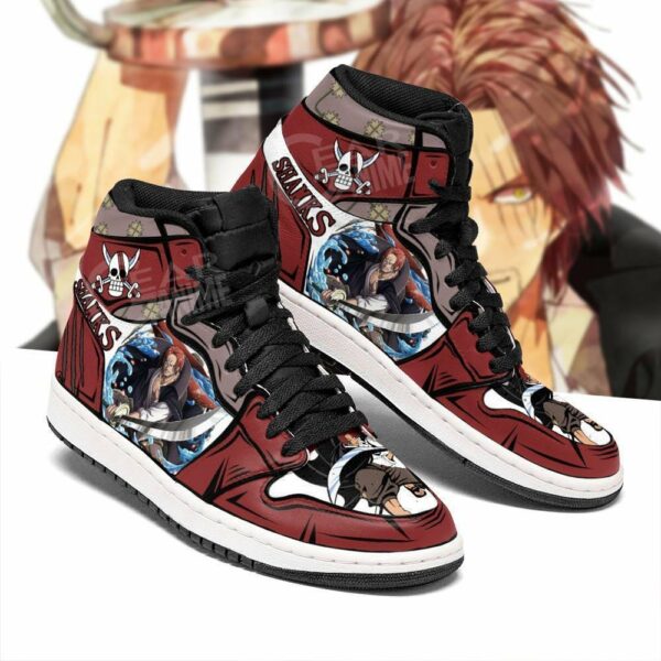 Yonko Red Hair Shank Shoes Custom Anime One Piece Sneakers 2