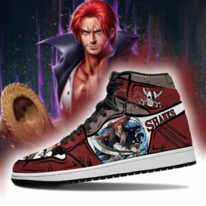 Yonko Red Hair Shank Shoes Custom Anime One Piece Sneakers 5