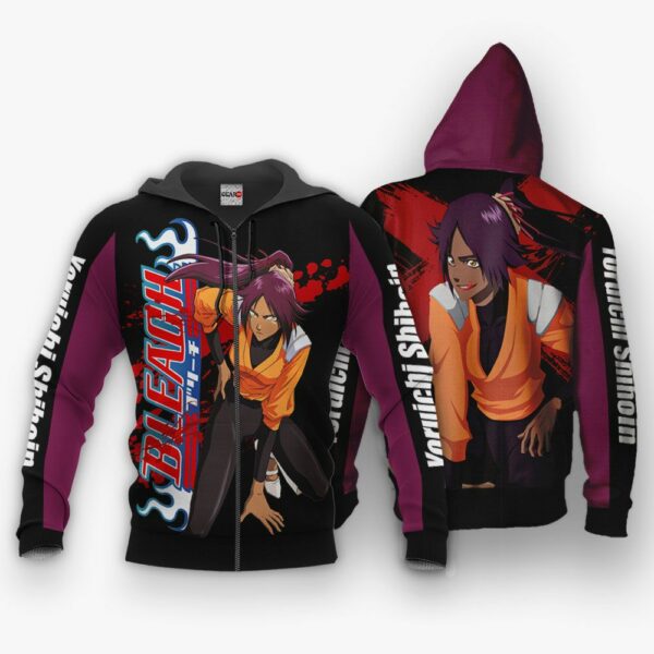 Yoruichi Shihoin Hoodie Shirts BL Anime Jacket 1