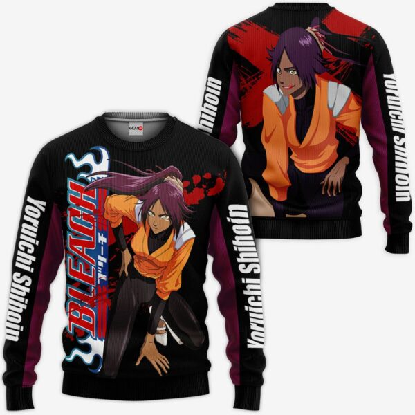 Yoruichi Shihoin Hoodie Shirts BL Anime Jacket 2