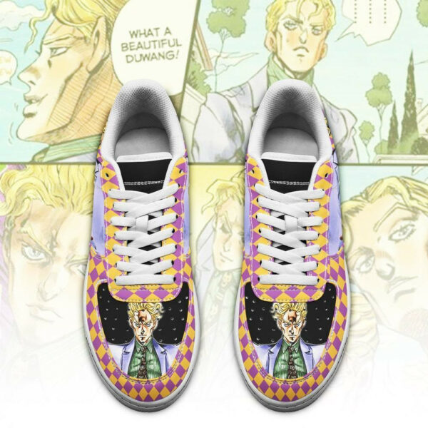 Yoshikage Kira Shoes JoJo Anime Sneakers Fan Gift Idea PT06 2