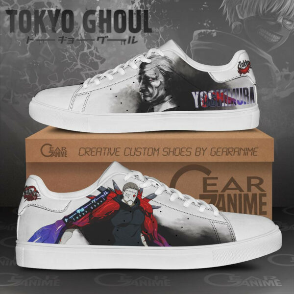 Yoshimura Skate Shoes Tokyo Ghoul Custom Anime Sneakers SK11 1