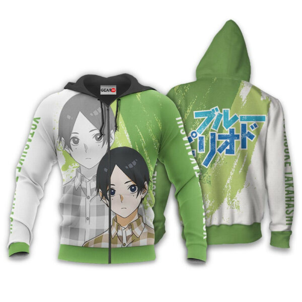 Yotasuke Takahashi Hoodie Custom Anime Blue Period Merch Clothes 1