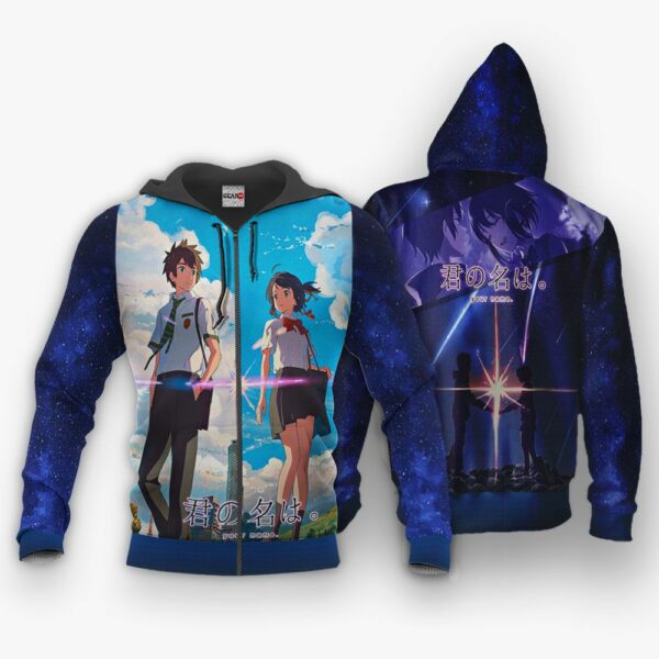 Your Name Anime Hoodie Kimi no Na wa Custom Jacket Shirts 1