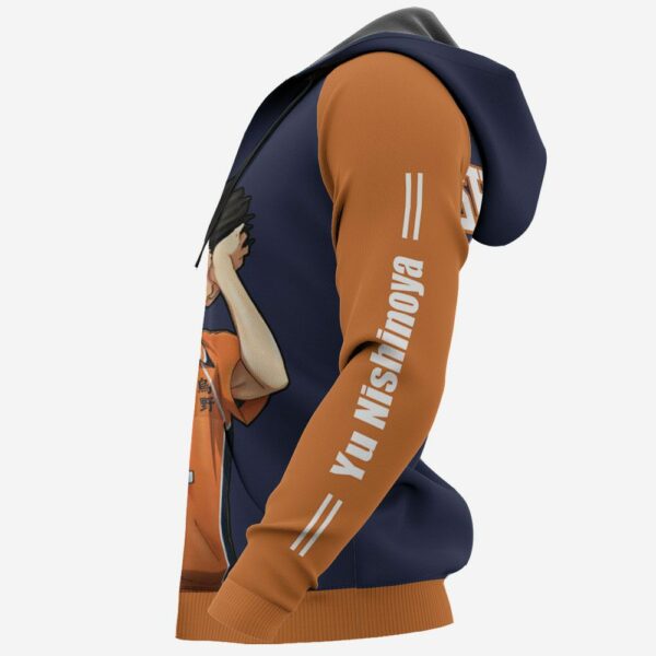 Yu Nishinoya Hoodie Custom Anime Karasuno Haikyuu Merch Clothes 6