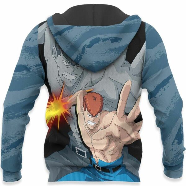 Yu Yu Hakusho Kazuma Kuwabara Hoodie Anime Shirt Jacket 5