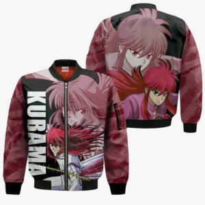 Yu Yu Hakusho Kurama Hoodie Anime Shirt Jacket 9