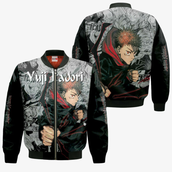 Yuji Itadori Hoodie Custom Jujutsu Kaisen Anime Merch Clothes Manga Style 4