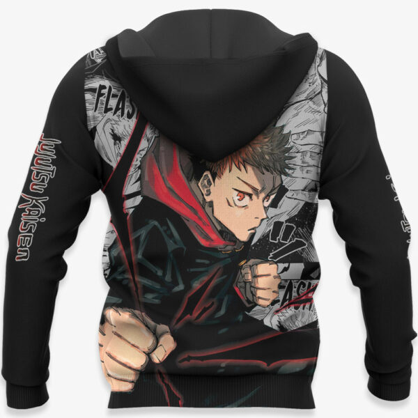 Yuji Itadori Hoodie Custom Jujutsu Kaisen Anime Merch Clothes Manga Style 5