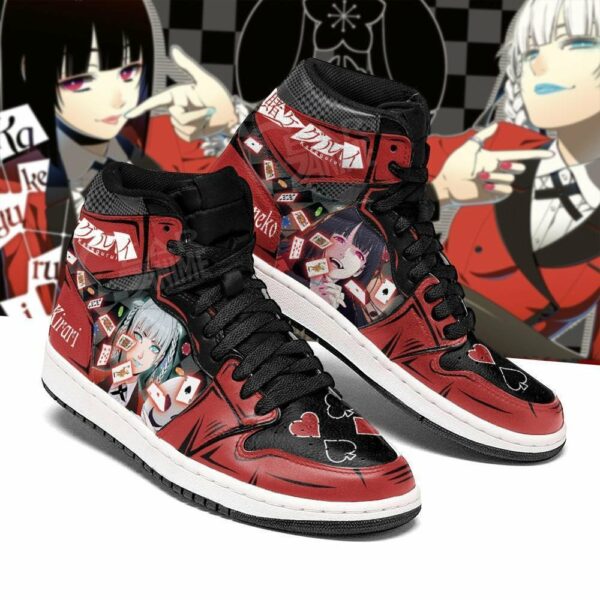 Yumeko Jabami Shoes Custom Kakegurui Anime Sneakers Fan Request 1