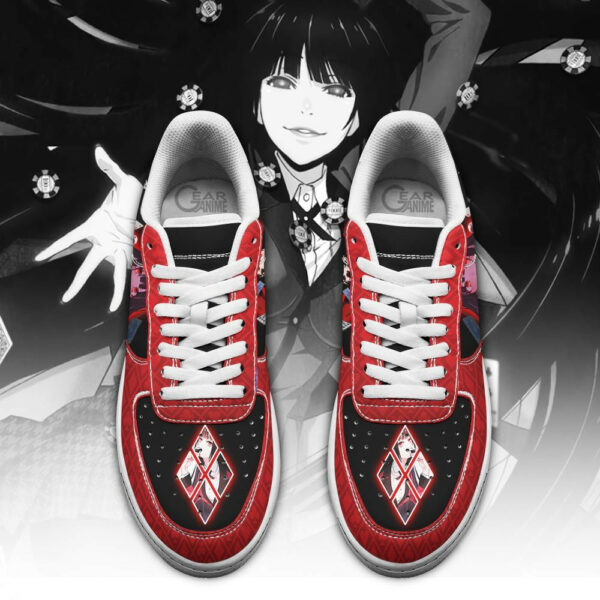 Yumeko Jabami Shoes Kakegurui Anime Sneakers PT10 2