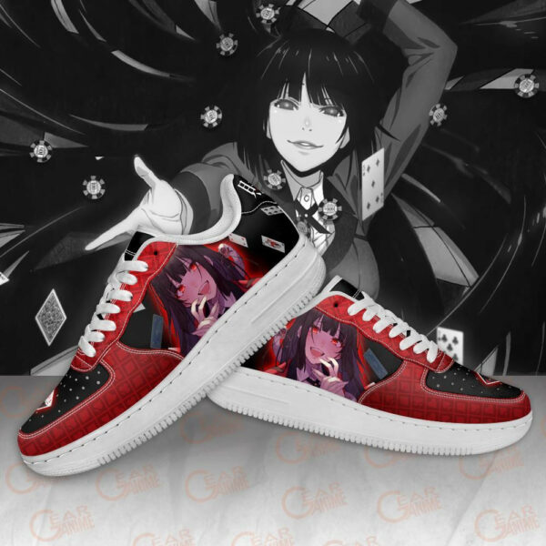 Yumeko Jabami Shoes Kakegurui Anime Sneakers PT10 3