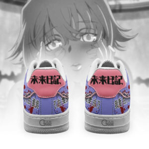 Yuno Gasai Air Shoes Custom Anime Future Diary Sneakers 6