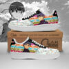 Uchiha Sasuke Air Shoes Lightning Skill Custom Naruto Anime Sneakers 8