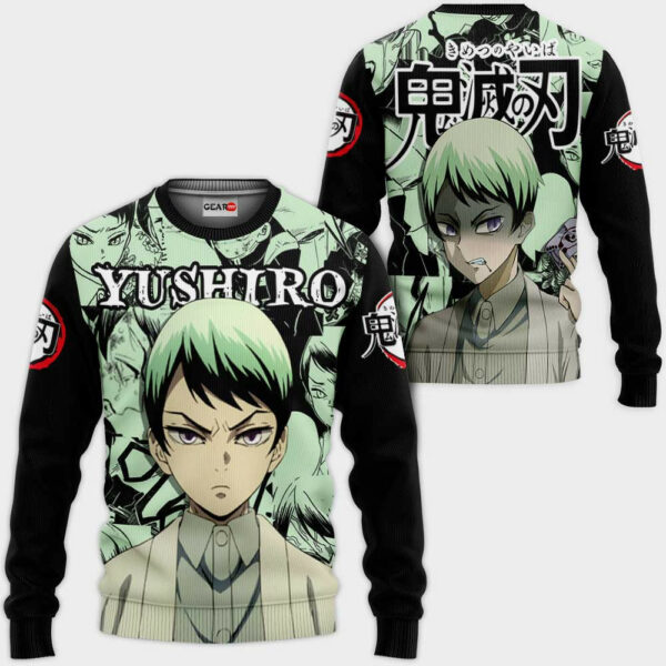 Yushiro Hoodie Custom Kimetsu Anime Merch Clothes Manga Style 2