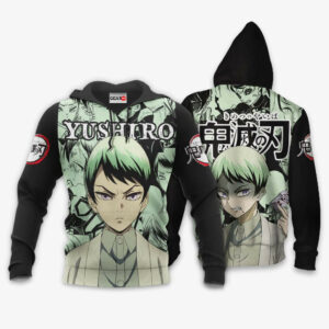 Yushiro Hoodie Custom Kimetsu Anime Merch Clothes Manga Style 8