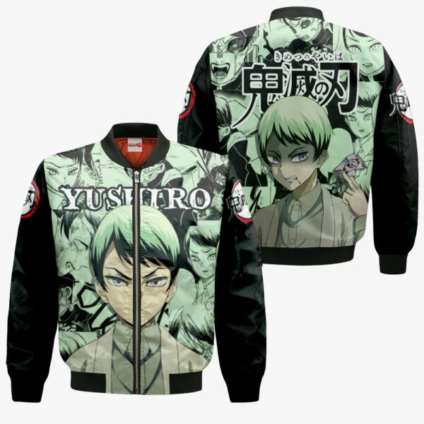 Yushiro Hoodie Custom Kimetsu Anime Merch Clothes Manga Style 4