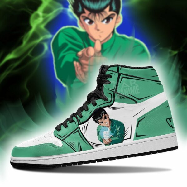 Yusuke Urameshi Shoes Custom YuYu Hakusho Anime Sneakers 3