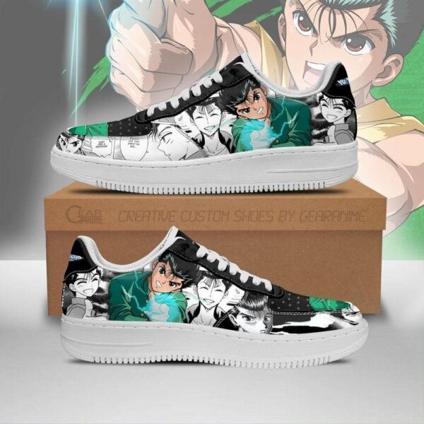 Yusuke Urameshi Shoes Yu Yu Hakusho Anime Manga Sneakers 1