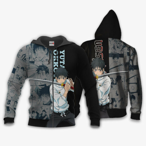 Yuta Okkotsu Hoodie Custom Jujutsu Kaisen Anime Merch Clothes Manga Style 1