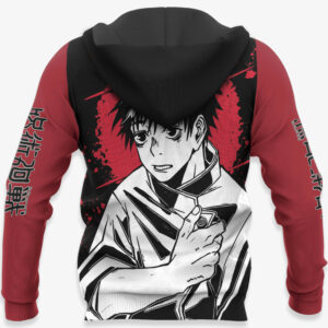 Yuta Okkotsu Hoodie Custom Jujutsu Kaisen Anime Merch Clothes Monochrome 10