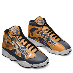 Yuu Nishinoya JD13 Shoes Haikyuu Custom Anime Sneakers 6