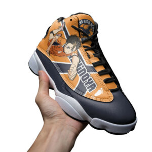 Yuu Nishinoya JD13 Shoes Haikyuu Custom Anime Sneakers 7